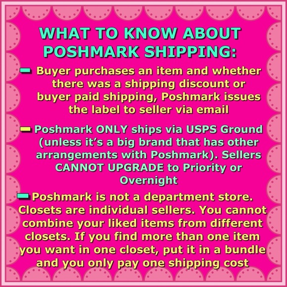 Shipping information and introduction to my closet - Picture 2 of 5